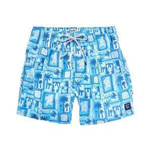 Endless Summer Mens  Swim Trunk, Blue